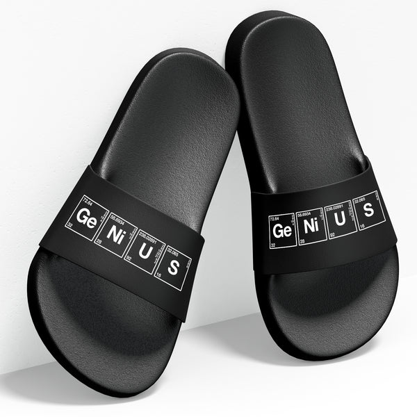 Black 2025 slider slippers