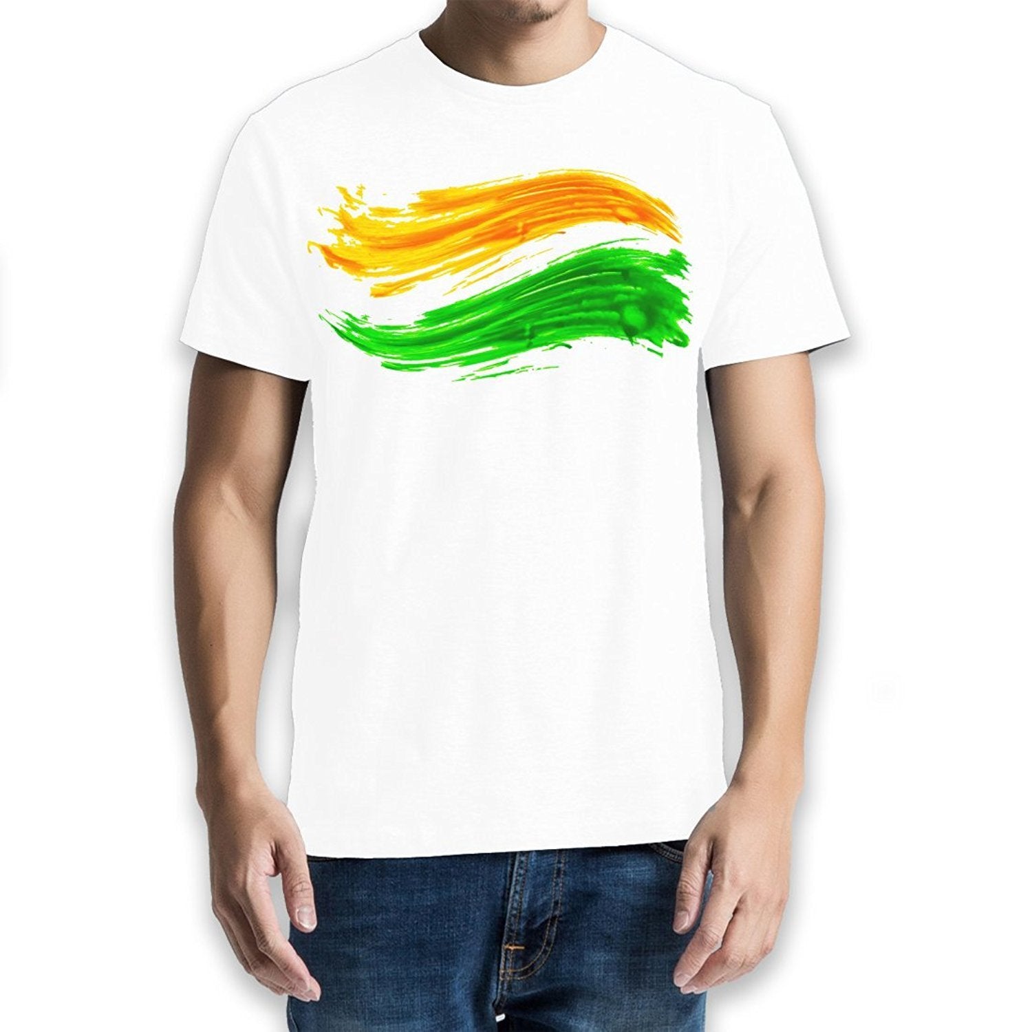 tri colour t shirt