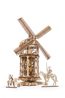 Ugears "Tower Windmill Kit" I DIY Self-Assembly Mechanical Kits For Teens and Adults - GeekDawn