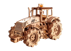 EWA Eco-Wood-Art Tractor Kit l Wooden 3D Puzzle DIY Mechanical Kit - GeekDawn