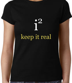 Keep it real, Women's Top, Women's Top - GeekDawn
