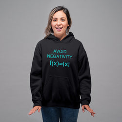 Avoid Negativity , Math , Hoodie / Sweatshirt