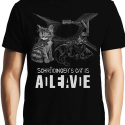 Schrodinger's Cat , Physics , Unisex Graphic T-Shirt