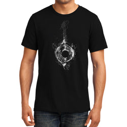 Blackhole Guitar, Unisex Graphic T-Shirt