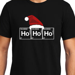 Christmas Tee, HOHOHO , Chemistry , Unisex Graphic T-Shirt