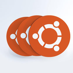 Ubuntu Wooden Premium Coasters - GeekDawn