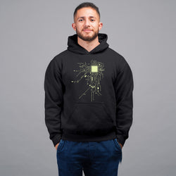 Digital Heart, Computer Chip, Programmer ,  Hoodie / Sweatshirt