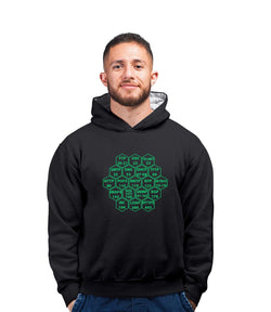 Hacker 's Port, Programmer ,Hoodie / Sweatshirt, Black - GeekDawn