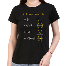 All You Need is Love , Math ,Women's Top