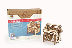 Ugears STEM Lab "Gearbox Kit" I DIY Self-Assembly Educational Mechanical Model Kits For Teens and Adults - GeekDawn