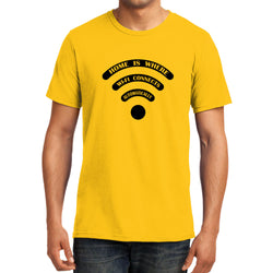 Home is where wifi connects automatically , Programming , Coding, Unisex Graphic T-Shirt