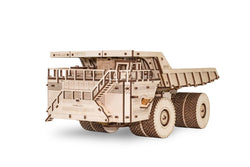EWA Eco-Wood-Art Belaz 75710 Truck Kit l Wooden 3D Puzzle DIY Mechanical Kit - GeekDawn