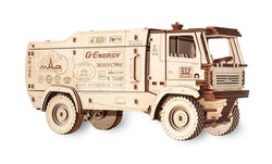 EWA Eco-Wood-Art MAZ 5309RR Rally Truck Kit l Wooden 3D Puzzle DIY Mechanical Kit - GeekDawn