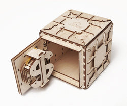 Ugears "Safe Kit" I DIY Self-Assembly Mechanical Kits For Teens and Adults - GeekDawn