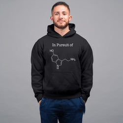 In Pursuit of Serotonin / Happiness , Biology ,  Hoodie / Sweatshirt