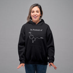In Pursuit of Serotonin / Happiness , Biology ,  Hoodie / Sweatshirt