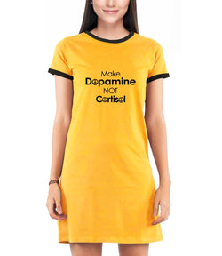Make Dopamine Not Cortisol, Make Love Not War ,  Women's Dress - GeekDawn