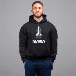 NASA Glitch, Space, Hoodie / Sweatshirt