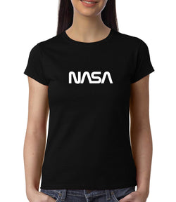 NASA Worm Logo  , Women's Top - GeekDawn