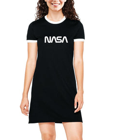 NASA WORM LOGO , NASA ,  Women's Dress - GeekDawn