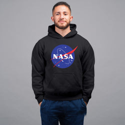 NASA Logo ,Meat Ball, Blue Insignia, Space, Hoodie / Sweatshirt