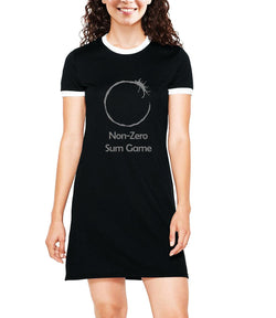 Non Zero Sum Game , Arrival  , Game Theory , Women's Dress - GeekDawn