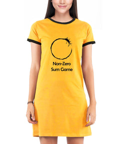 Non Zero Sum Game , Arrival  , Game Theory , Women's Dress - GeekDawn