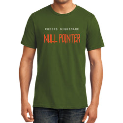 NULL Pointer Exception, Coder Nightmare ,Programmer , Unisex Graphic T-Shirt