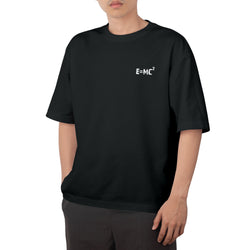 Science Bae, Albert Einstein, Oversized Unisex T-Shirt