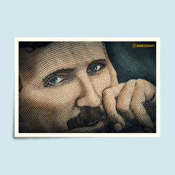 Tesla, Illustration, Poster