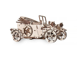 EWA Eco-Wood-Art Retro Car Kit l Wooden 3D Puzzle DIY Mechanical Kit - GeekDawn