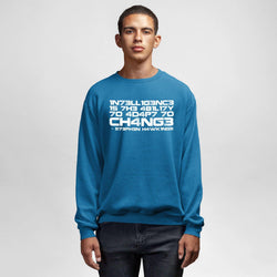 Stephen Hawking , Round Neck Sweatshirt, Black - GeekDawn