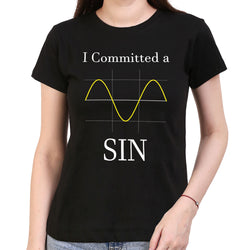 Committed a Sin , Math ,Women's Top