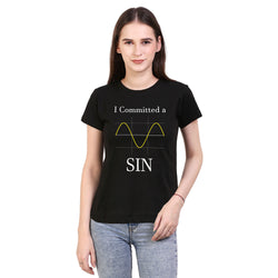 Committed a Sin , Math ,Women's Top
