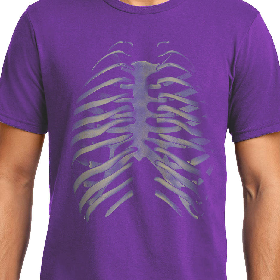 Skeleton Ribs T Shirt