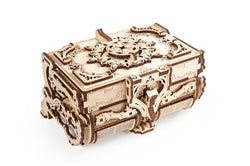 Ugears "Antique Box Kit" I DIY Self-Assembly Mechanical Kits For Teens and Adults - GeekDawn