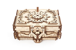 Ugears "Antique Box Kit" I DIY Self-Assembly Mechanical Kits For Teens and Adults - GeekDawn