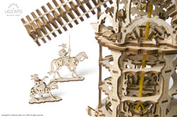 Ugears "Tower Windmill Kit" I DIY Self-Assembly Mechanical Kits For Teens and Adults - GeekDawn