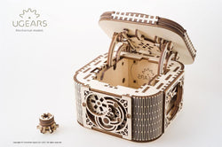 Ugears "Treasure Box Kit" I DIY Self-Assembly Mechanical Kits For Teens and Adults - GeekDawn