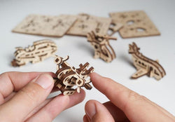 Ugears "U-Fidgets Aircrafts" I DIY Self-Assembly Mechanical Kits For Teens and Adults - GeekDawn