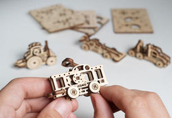 Ugears "U-Fidgets Vehicles" I DIY Self-Assembly Mechanical Kits For Teens and Adults - GeekDawn