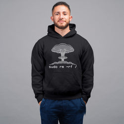 Unix Sudo Command rm -rf  , Unix , Hoodie / Sweatshirt
