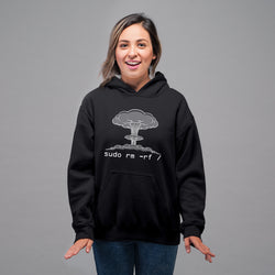 Unix Sudo Command rm -rf  , Unix , Hoodie / Sweatshirt