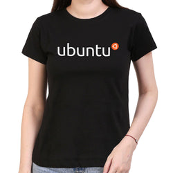 Ubuntu Logo 1, Programming, Ubuntu, Women's Top - GeekDawn