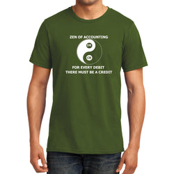 Zen of Accounting , Yin Yang , Accounting , Unisex Graphic T-Shirt
