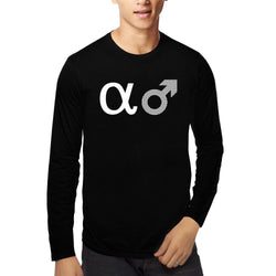 Alpha Male , Biology , Unisex Graphic Full Sleeves T-Shirt - GeekDawn