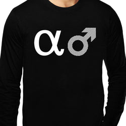Alpha Male , Biology , Unisex Graphic Full Sleeves T-Shirt - GeekDawn