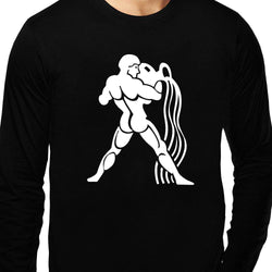 Aquarius , Sunsign , Unisex Graphic Full Sleeves T-Shirt - GeekDawn