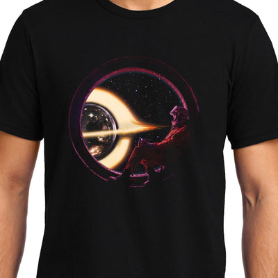 Astronaut Window , Space , Unisex Graphic T-Shirt - GeekDawn
