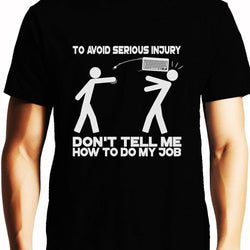 Avoid Injury , Programming , Coding , Unisex Graphic T-Shirt - GeekDawn